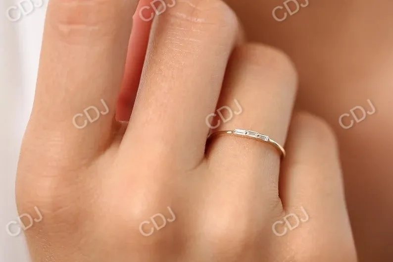 0.12 Minimalist Lab Grown Diamond Engagement Ring