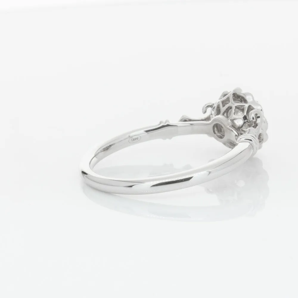 18ct White Gold .50ct Diamond Versailles Ring
