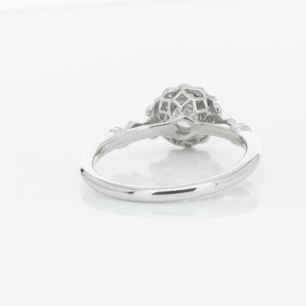 18ct White Gold .50ct Diamond Versailles Ring