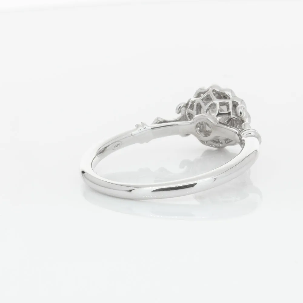 18ct White Gold .50ct Diamond Versailles Ring