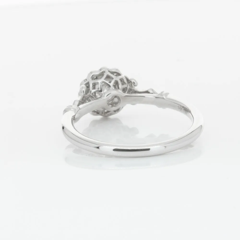 18ct White Gold .50ct Diamond Versailles Ring