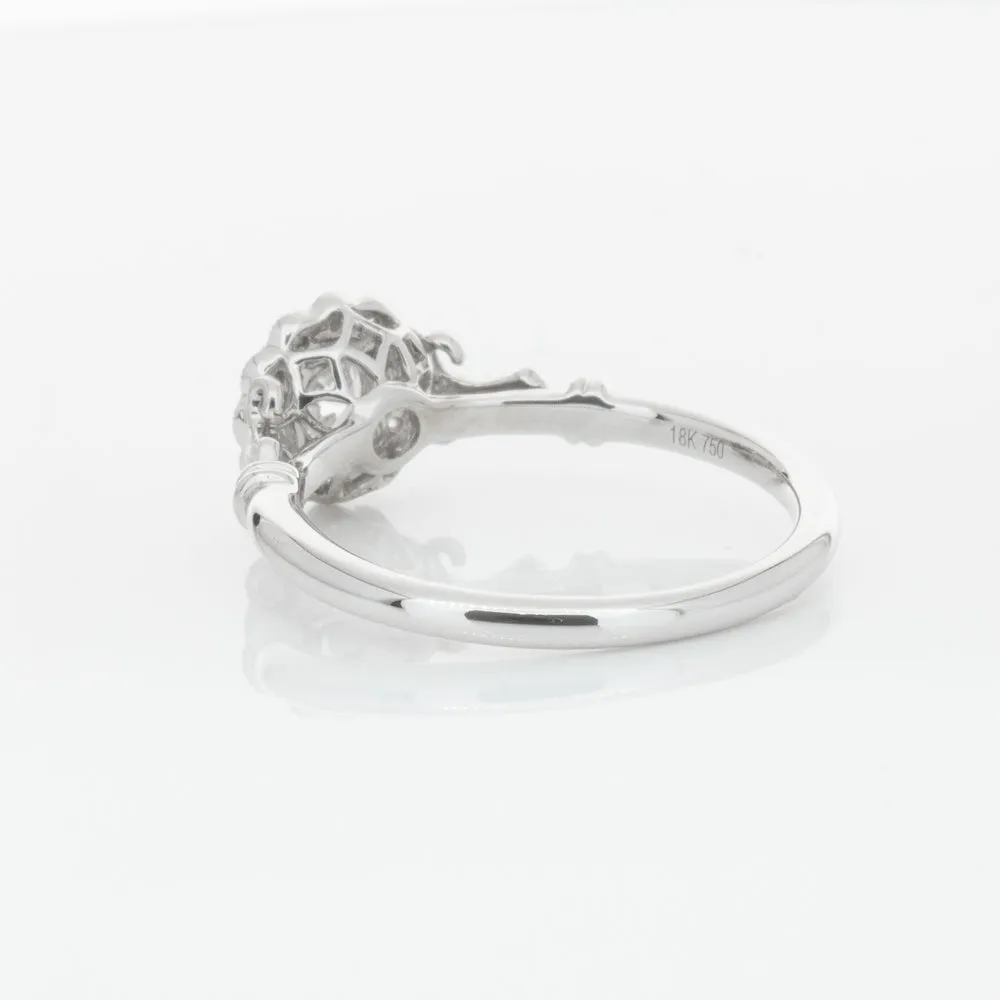 18ct White Gold .50ct Diamond Versailles Ring