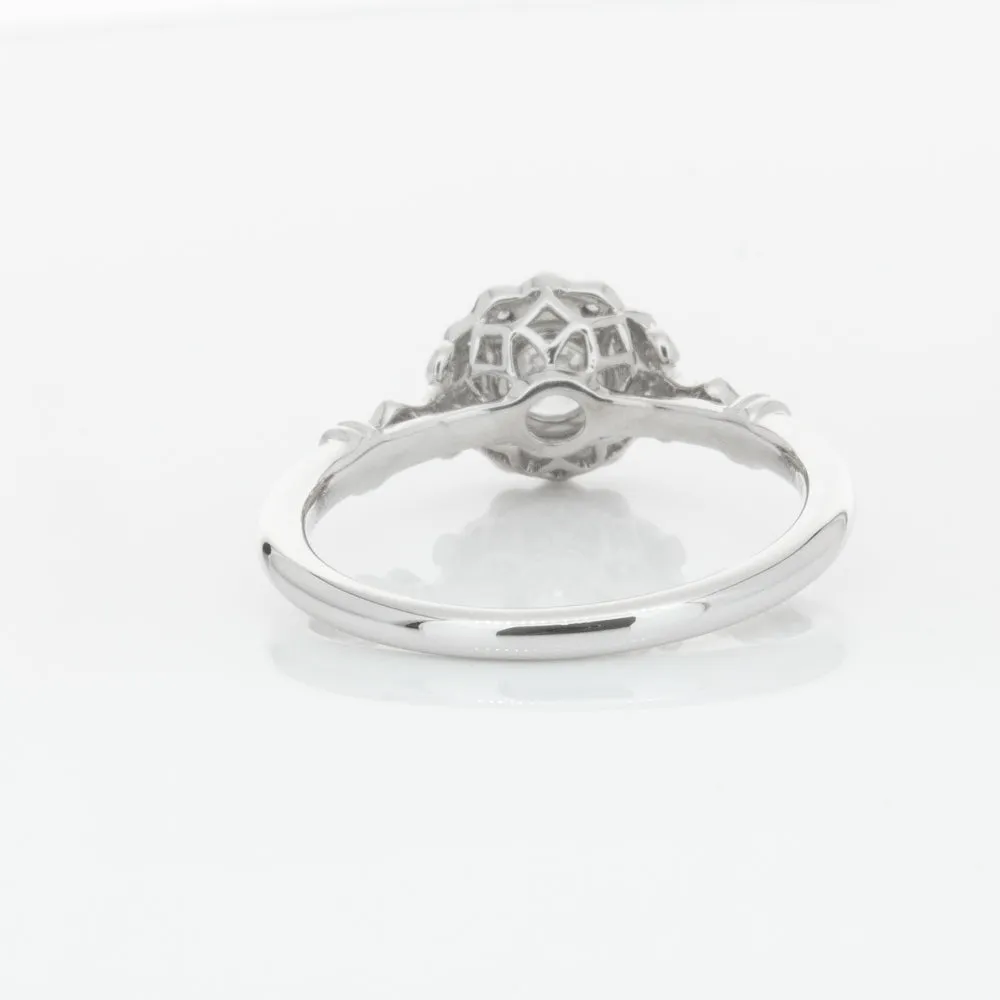 18ct White Gold .50ct Diamond Versailles Ring