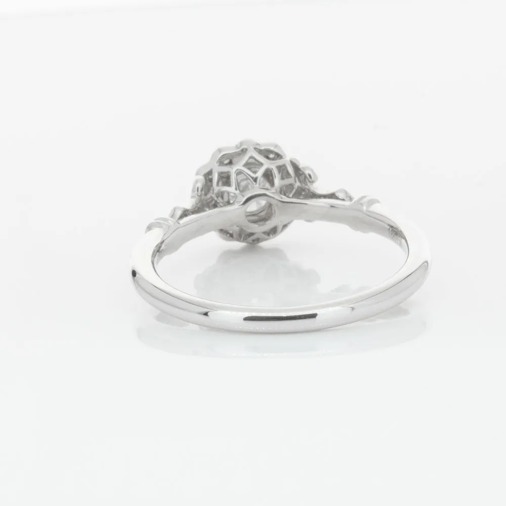 18ct White Gold .50ct Diamond Versailles Ring