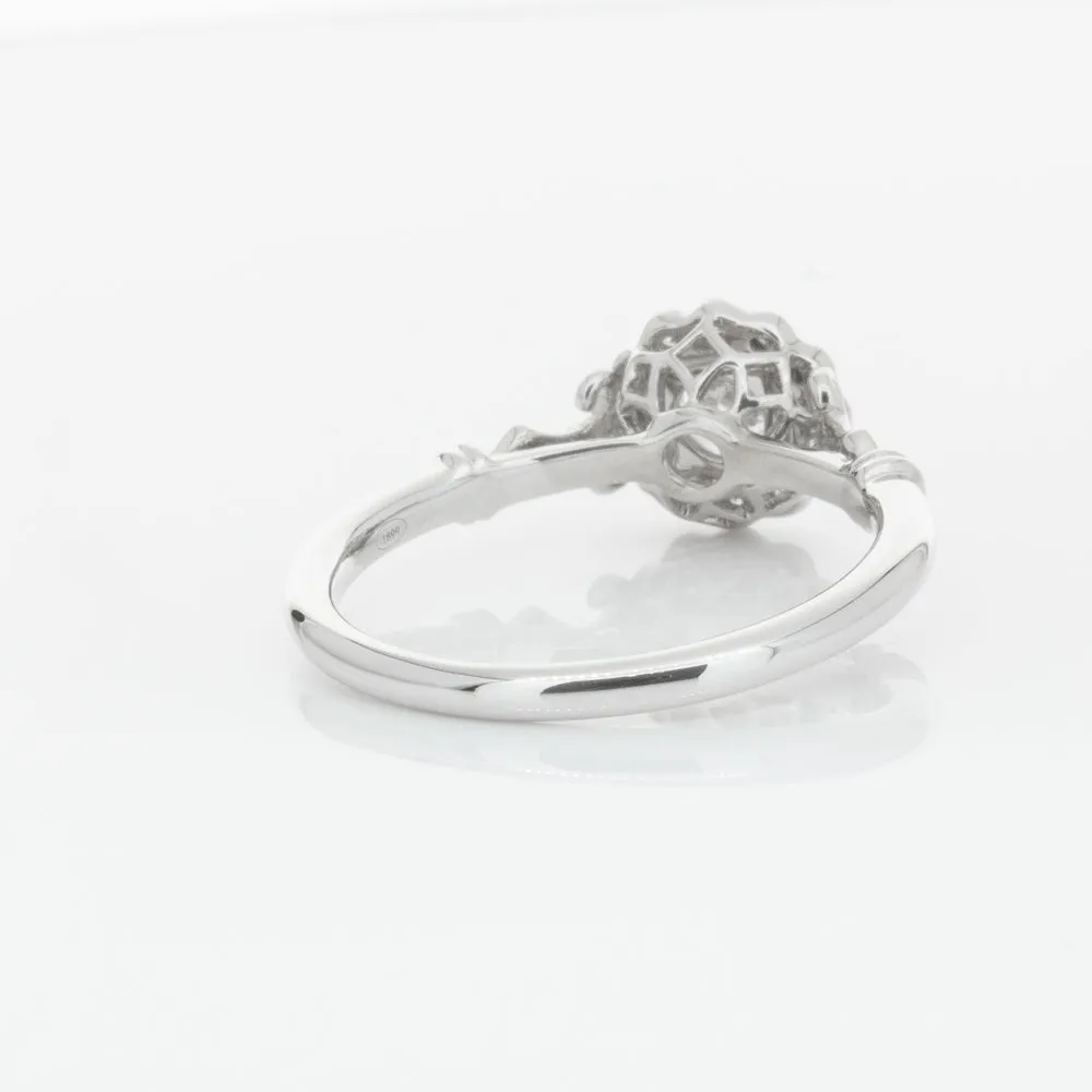 18ct White Gold .50ct Diamond Versailles Ring