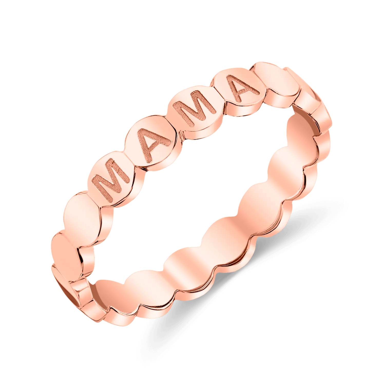 Bubble Engravable Eternity Band