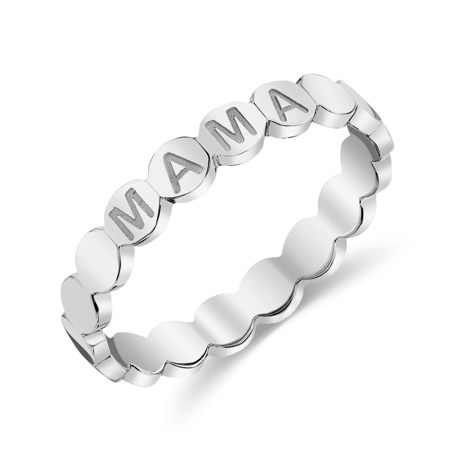 Bubble Engravable Eternity Band