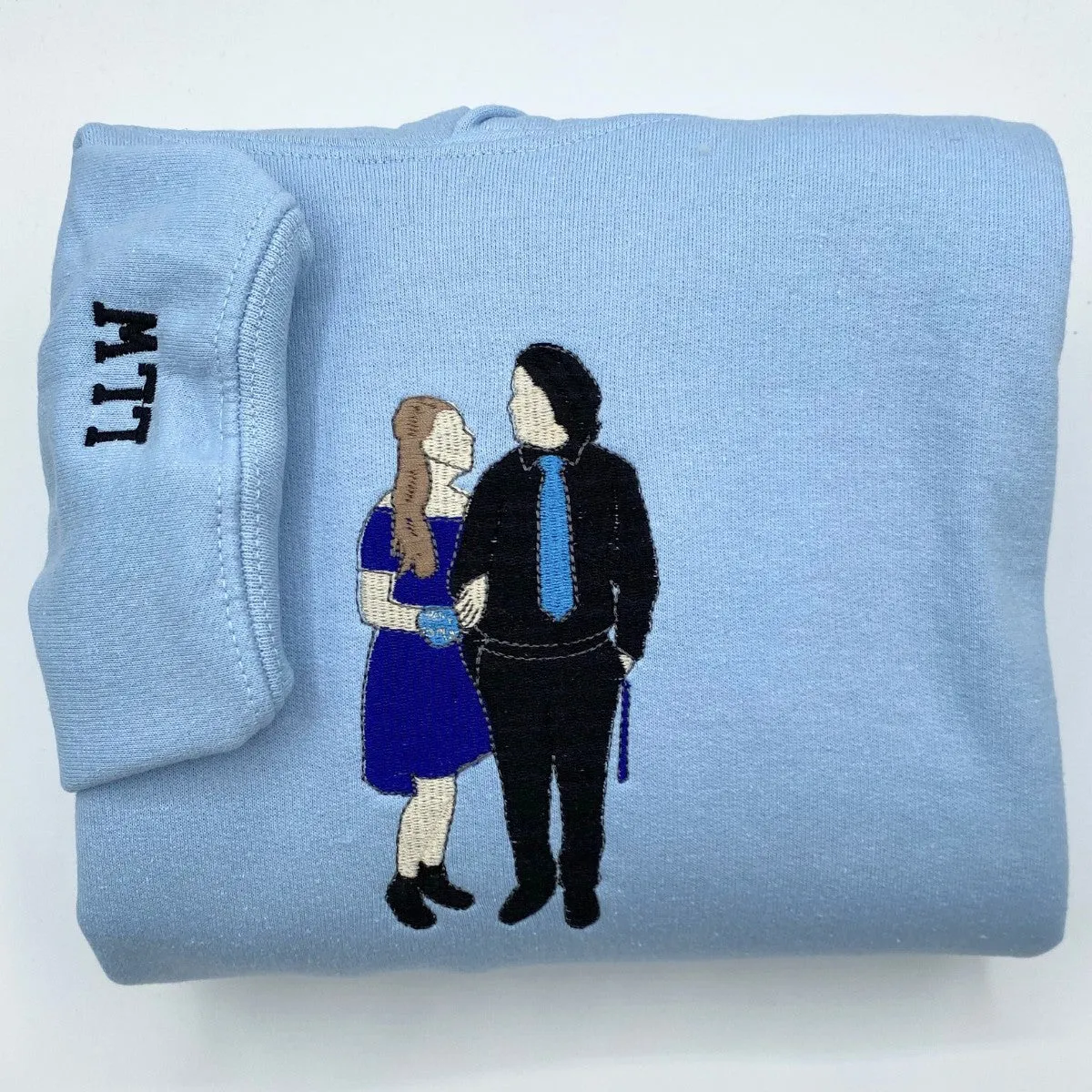 Custom Embroidered Song Name Sweatshirt, Artist Name Hoodie em1