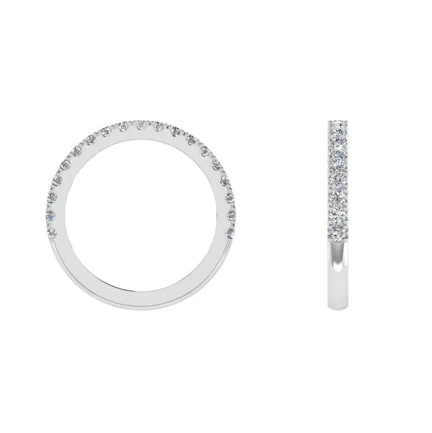 Diamond Semi Eternity Ring 0.29 carats