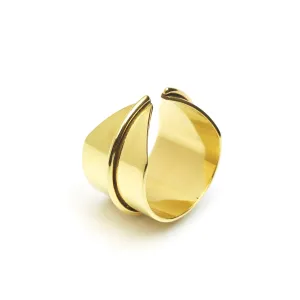Flat Line Ring GOLD