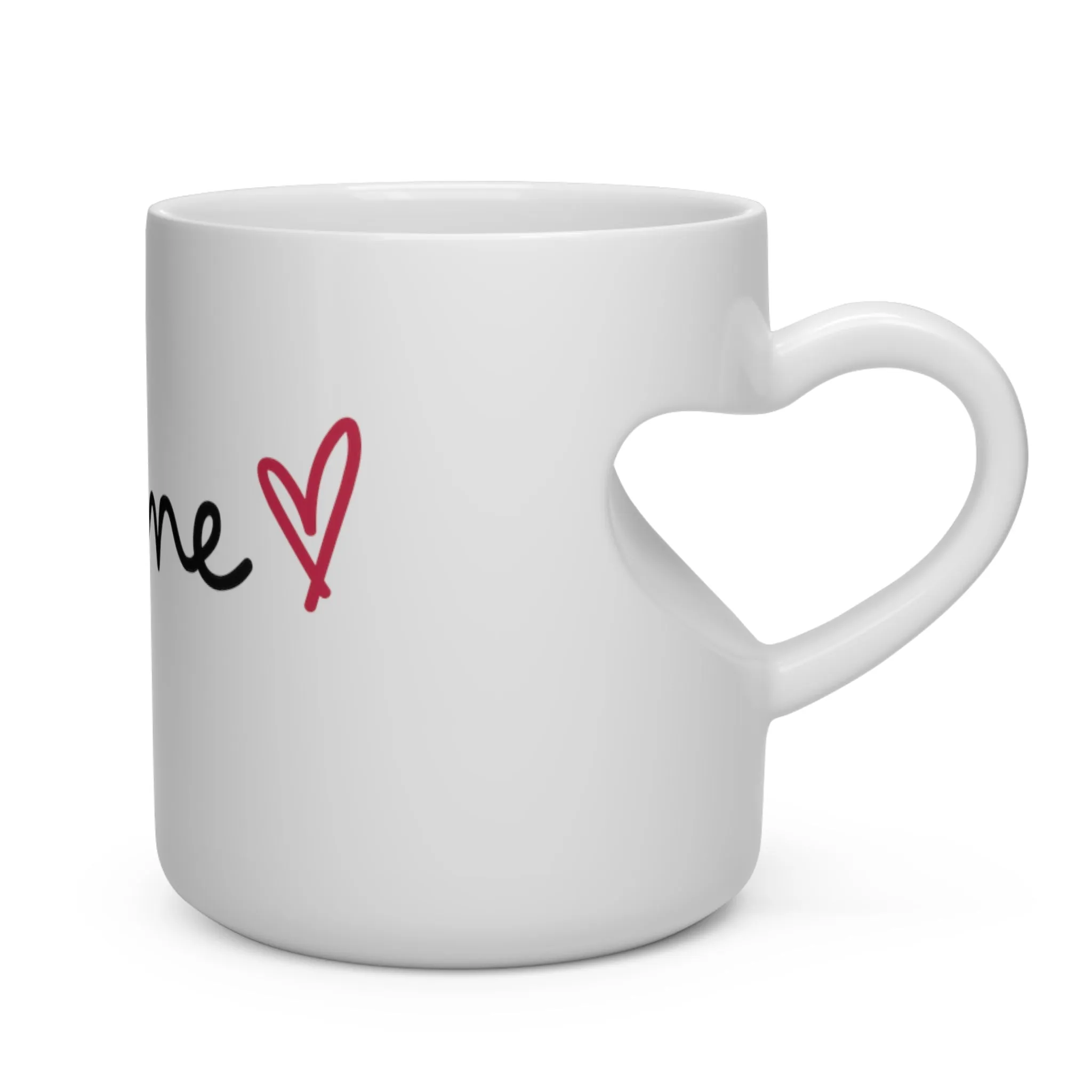 Je t'aime Heart Shape Mug