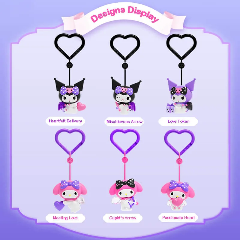 Kuromi My Melody Blind Box Love Cupid Bag Charm