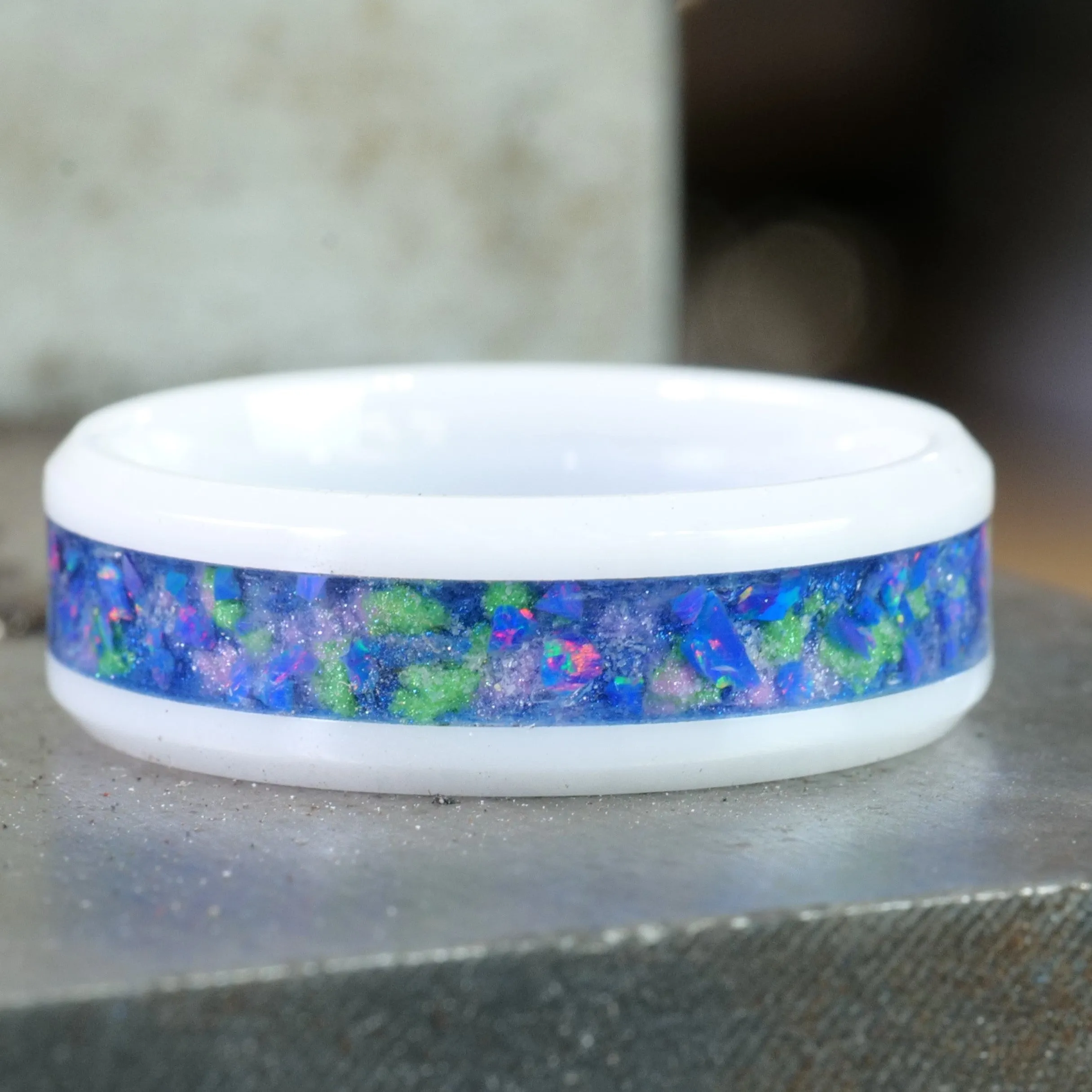 Northern Lights Glowstone Ring