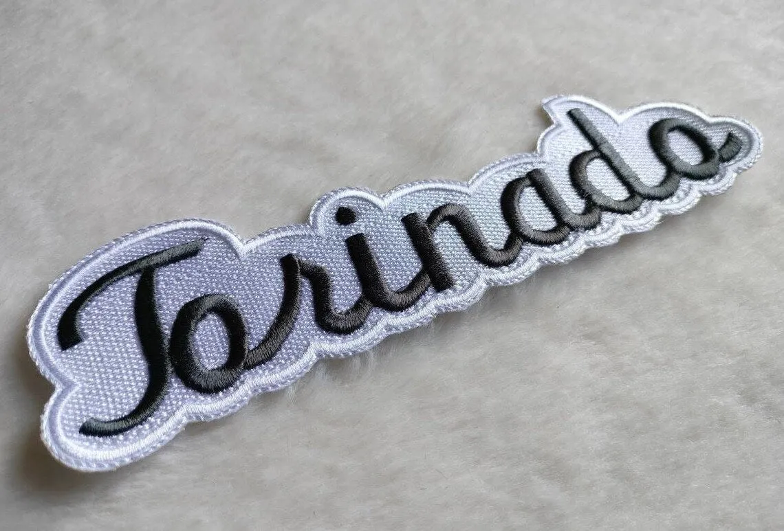 Personalised Embroidered Name Patches Sew On, Iron on, VELCRO®