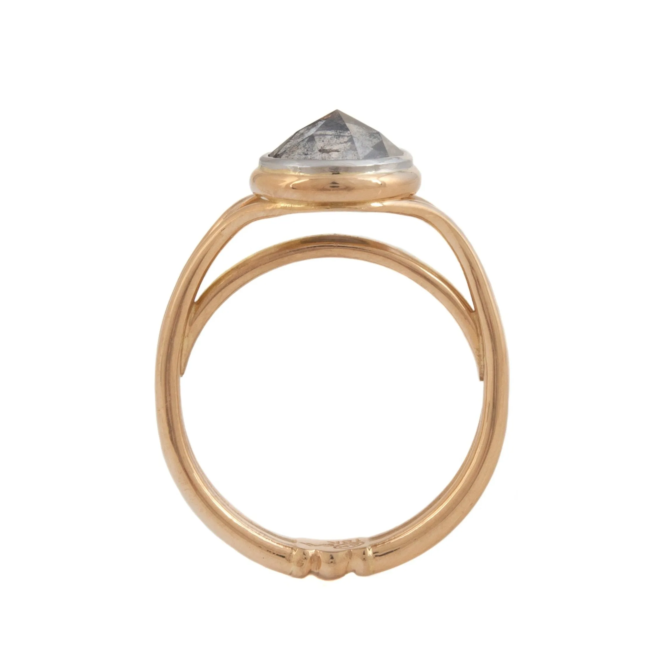 "Antique Looking Glass" Diamond Ring