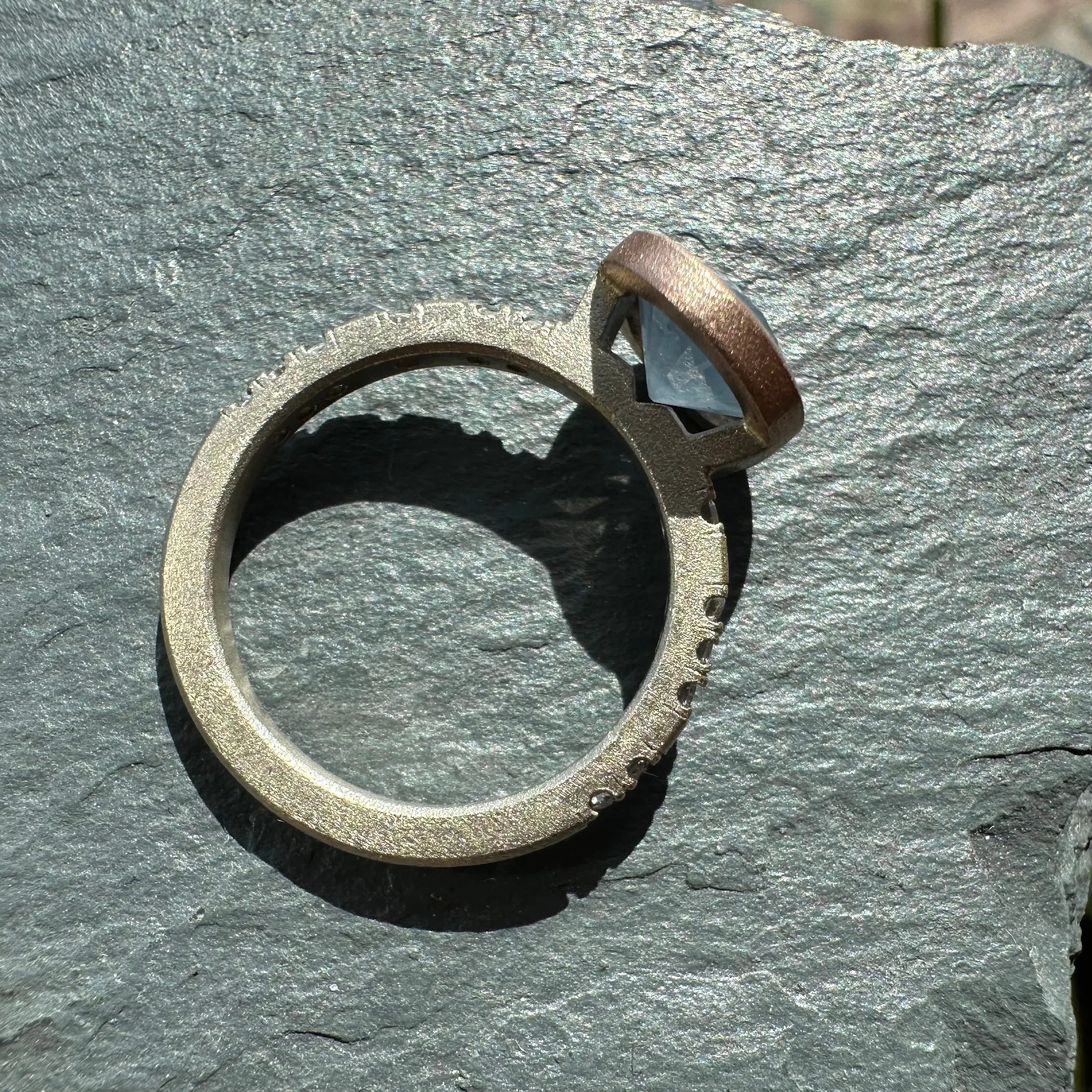 Sapphire Confetti Ring