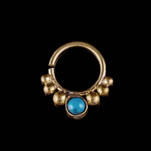 Turquoise Septum Ring
