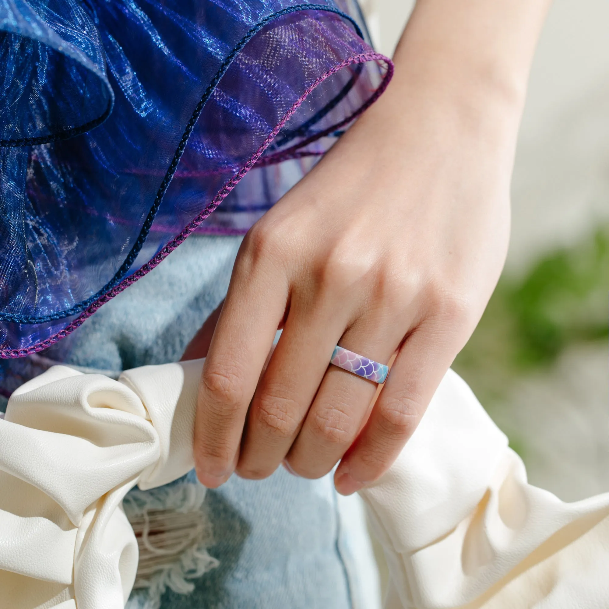 Women's Printed Harmony 2 - Silicone Ring