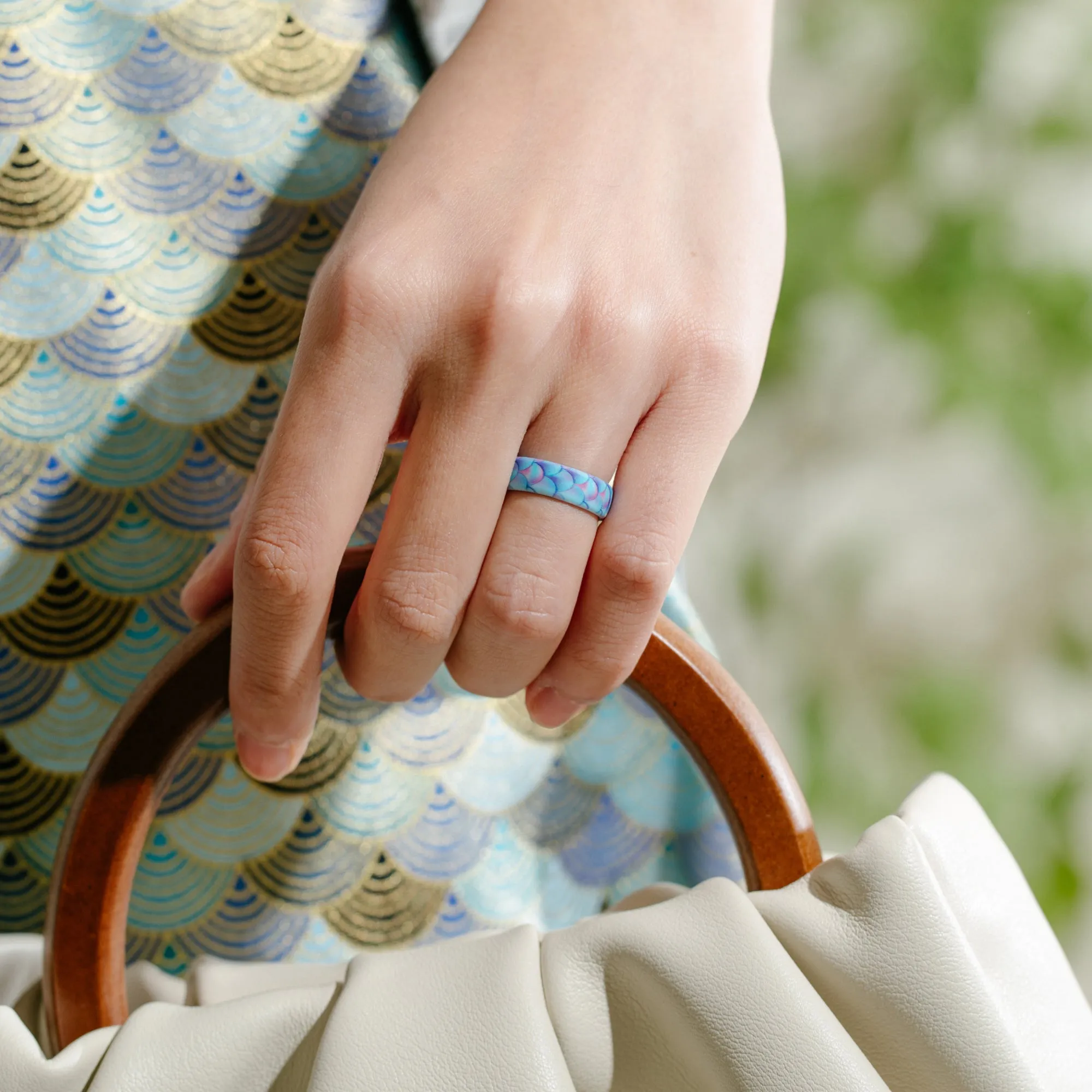 Women's Printed Harmony 2 - Silicone Ring