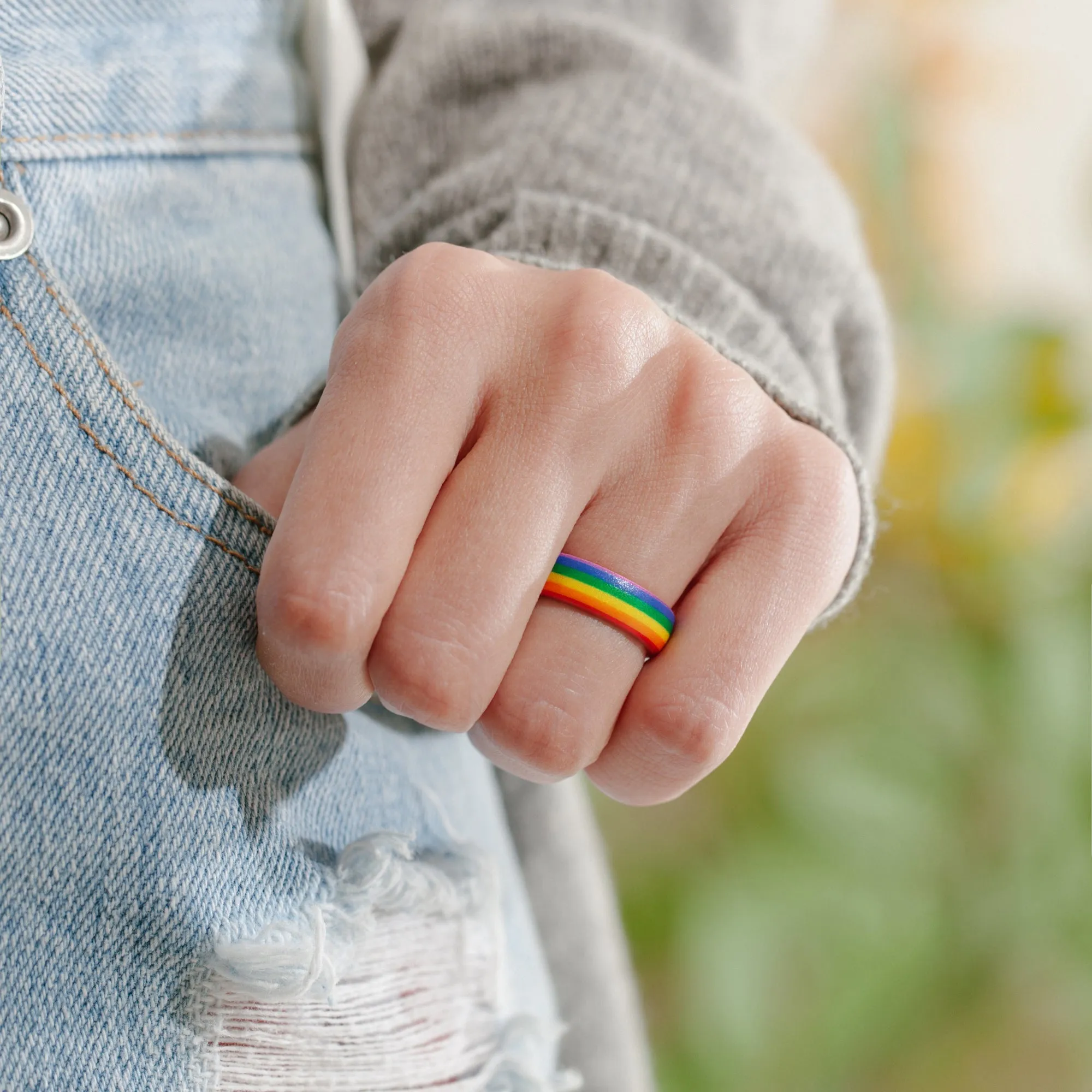 Women's Printed Harmony 2 - Silicone Ring