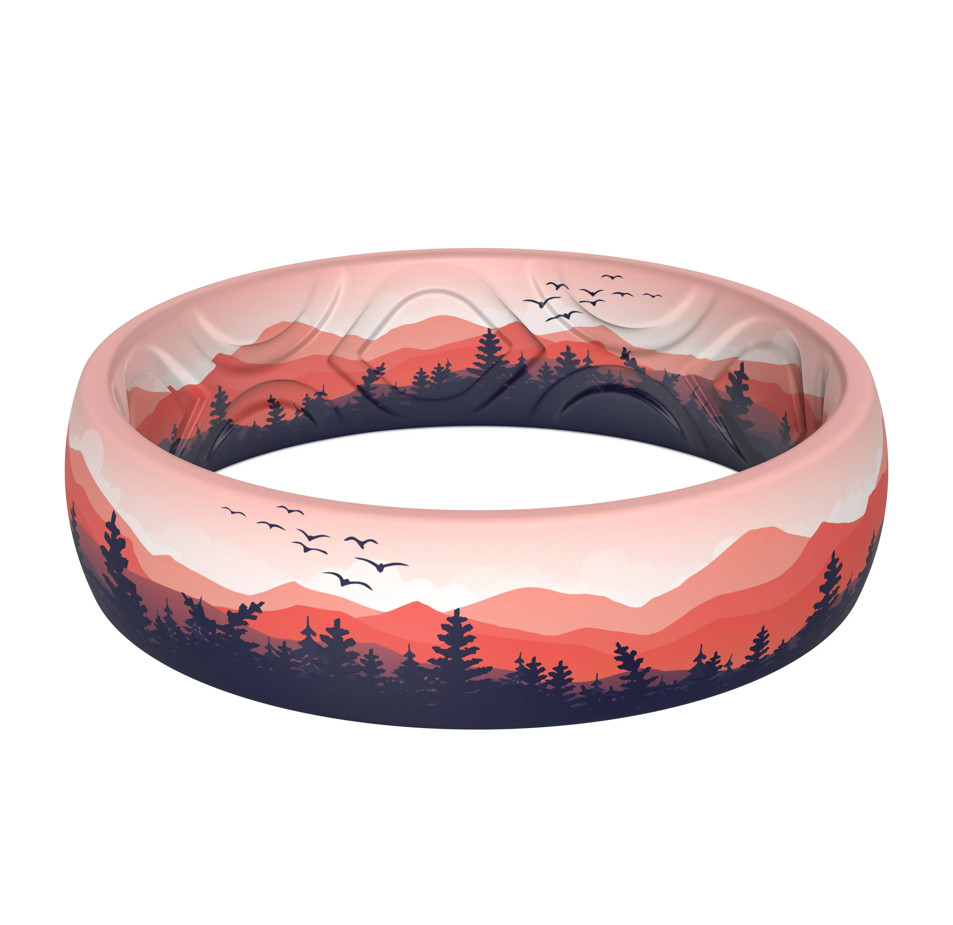Women's Printed Harmony 2 - Silicone Ring