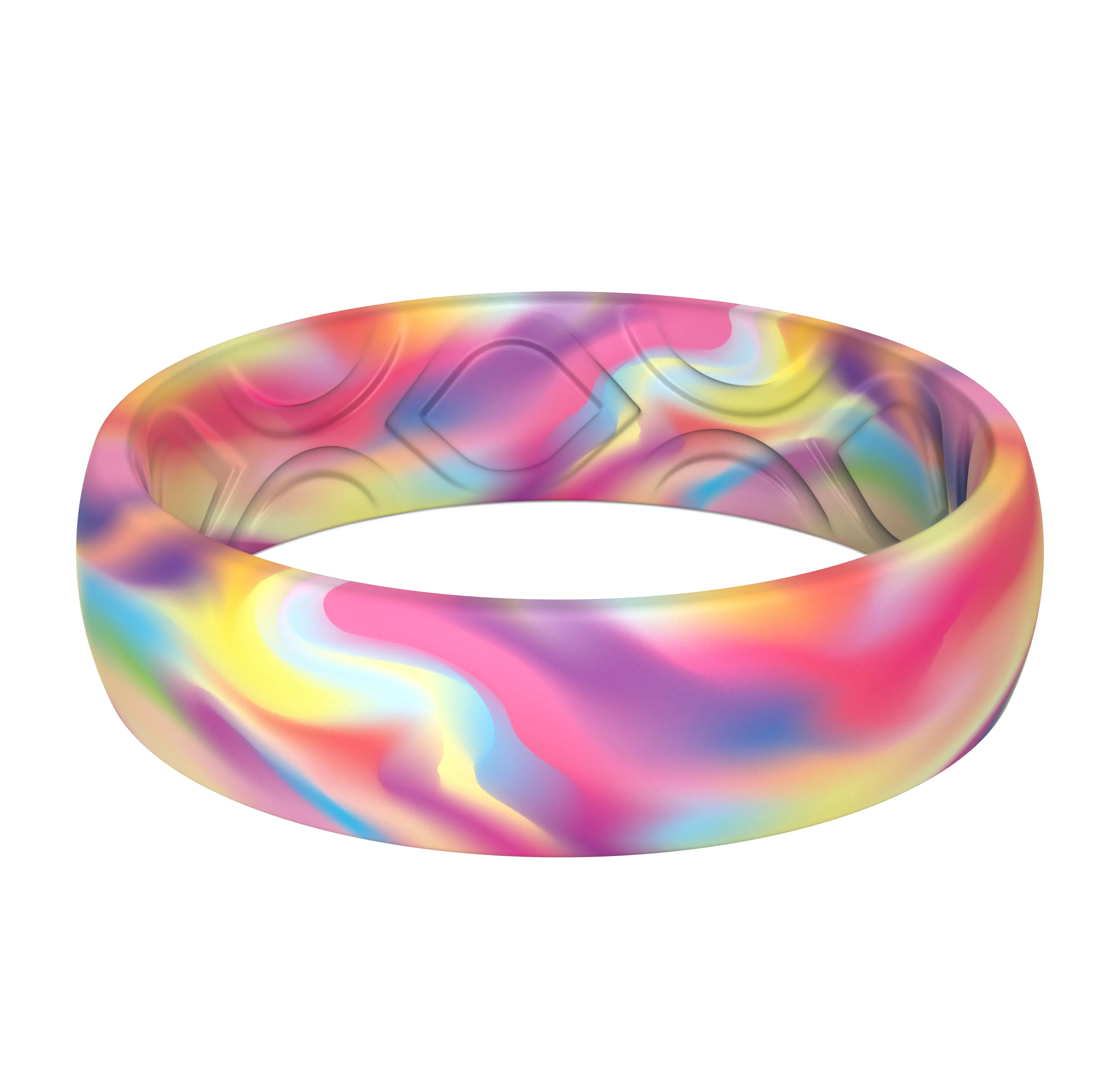 Women's Printed Harmony 3 - Silicone Ring